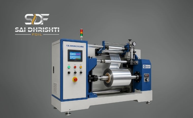 Aluminium Foil Winding Machine