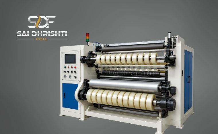 BOPP Self Adhesive Tape Slitting Machine